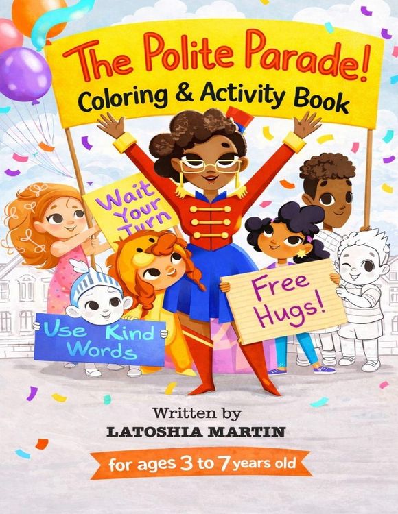 Produktbild: The Polite Parade Coloring and Activity Book