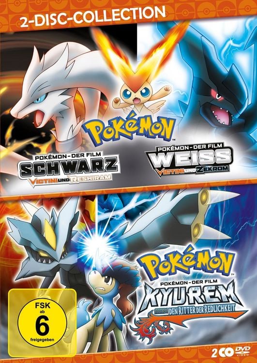Produktbild: Pokémon - Schwarz Weiß / Kyurem gegen den Ritter der Redlichkeit LTD. [2 DVDs]