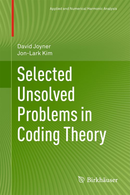 Produktbild: Selected Unsolved Problems in Coding Theory