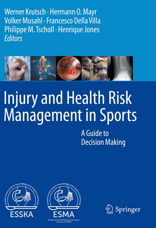 Produktbild: Injury and Health Risk Management in Sports