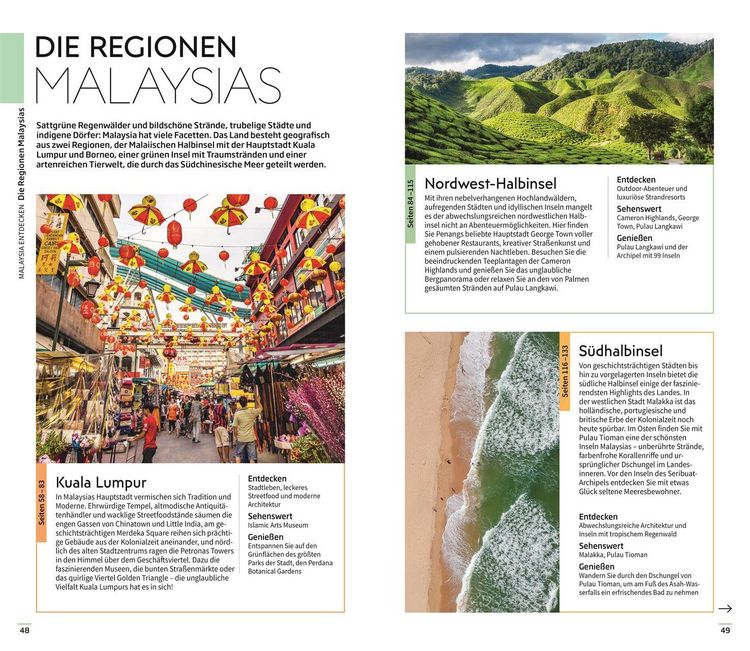 Produktbild: Vis-&agrave;-Vis Reisef&uuml;hrer Malaysia & Singapur