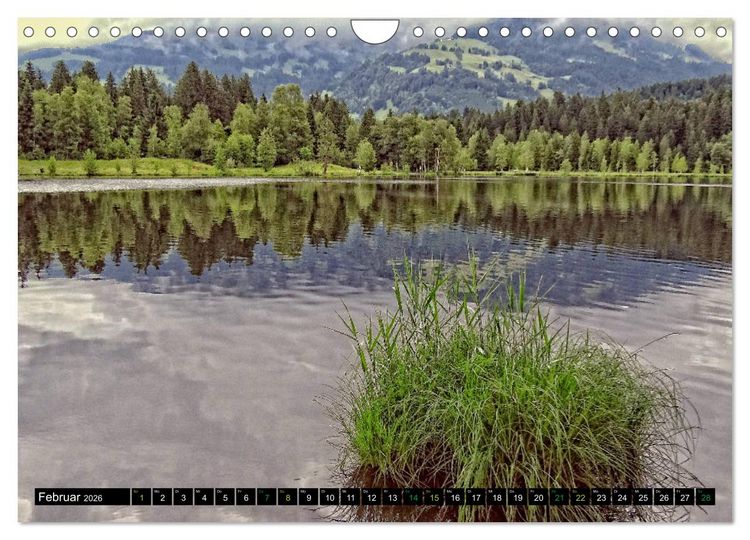 Produktbild: Servus. Landschaften im Tirol (Wandkalender 2026 DIN A4 quer), CALVENDO Monatskalender