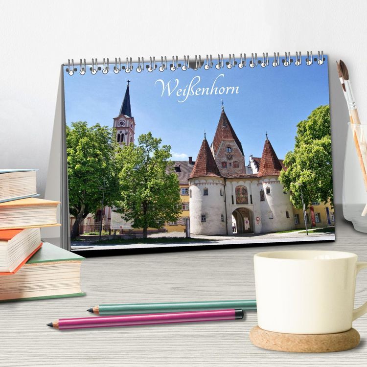 Produktbild: Wei&szlig;enhorn (Tischkalender 2026 DIN A5 quer), CALVENDO Monatskalender