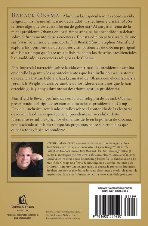 Produktbild: La La Fe de Barack Obama (REV y Actualizado)