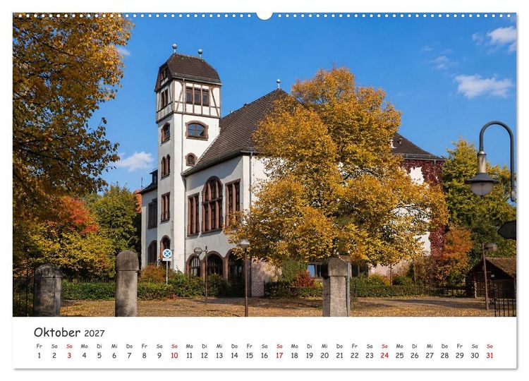 Produktbild: Hanau Kurpark und Kesselstadt (Wandkalender 2027 DIN A2 quer), CALVENDO Monatskalender