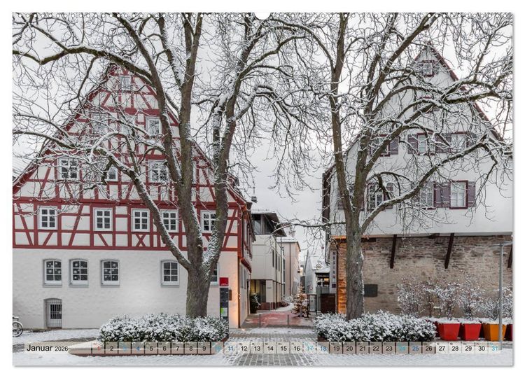Produktbild: Nagold (Wandkalender 2026 DIN A2 quer), CALVENDO Monatskalender