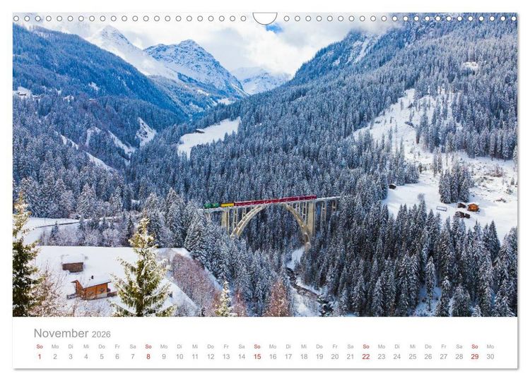 Produktbild: Reise durch die SCHWEIZ (Wandkalender 2026 DIN A3 quer), CALVENDO Monatskalender