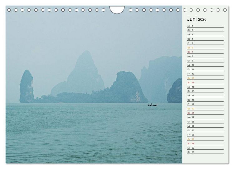 Produktbild: Asien - Thailand und Kambodscha (Wandkalender 2026 DIN A4 quer), CALVENDO Monatskalender