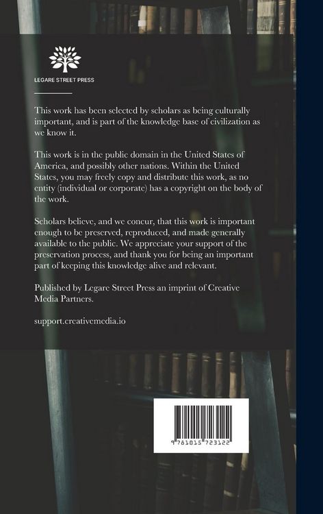 Produktbild: Cartridge Manufacture; a Treatise Covering the Manufacture of Rifle Cartridge Cases, Bullets, Powders, Primers and Cartridge Clips, and the Designing and Making of the Tools Used in Connection With the Production of Cartridge Cases and Bullets