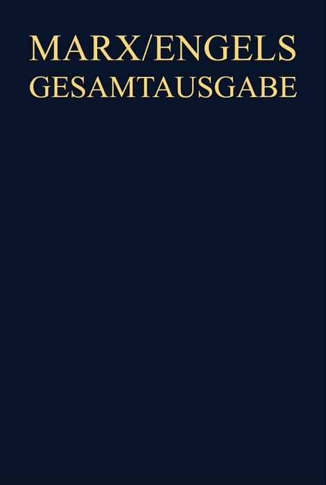 Produktbild: Karl Marx: Exzerpte und Notizen, M&auml;rz bis Juni 1851