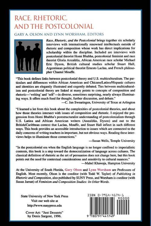 Produktbild: Race, Rhetoric, and the Postcolonial