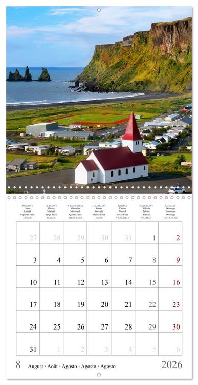 Produktbild: Iceland, Road Trip (Wall Calendar 2026 12 &times; 12 Inch) CALVENDO 12 Month Wall Calendar