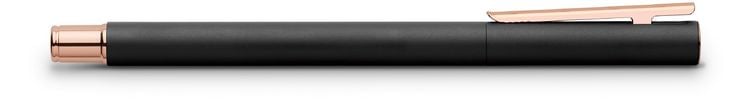 Produktbild: Faber-Castell F&uuml;ller NEO Slim Schwarz, rosegoldfarben M