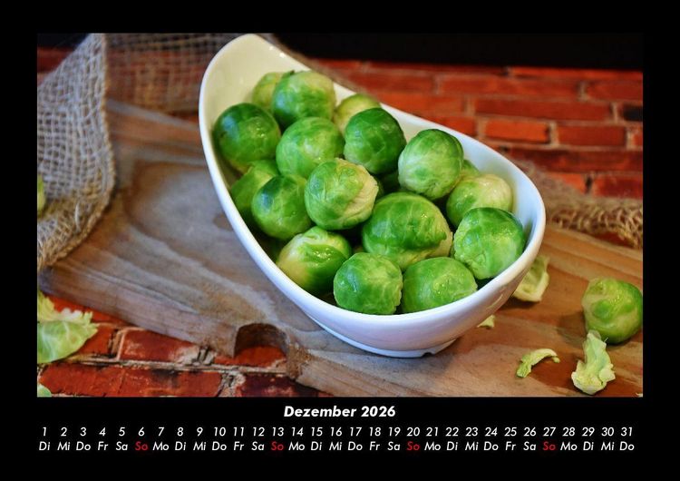 Produktbild: Gem&uuml;sekalender 2026 Fotokalender DIN A3