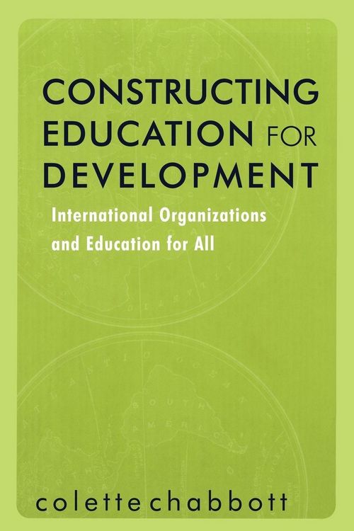 Produktbild: Constructing Education for Development
