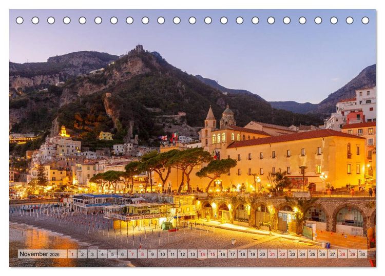 Produktbild: Italien von der Toskana nach Sizilien (Tischkalender 2026 DIN A5 quer), CALVENDO Monatskalender