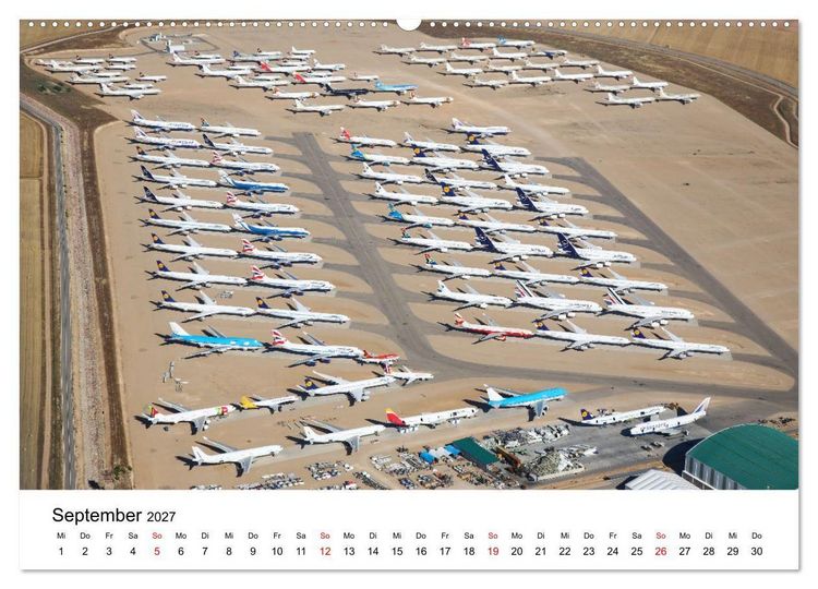 Produktbild: GROUNDED (hochwertiger Premium Wandkalender 2027 DIN A2 quer), Kunstdruck in Hochglanz