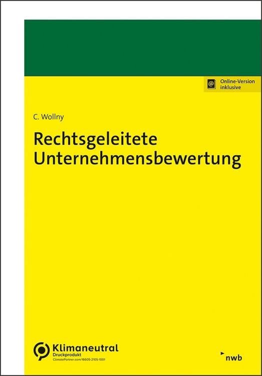 Produktbild: Rechtsgeleitete Unternehmensbewertung