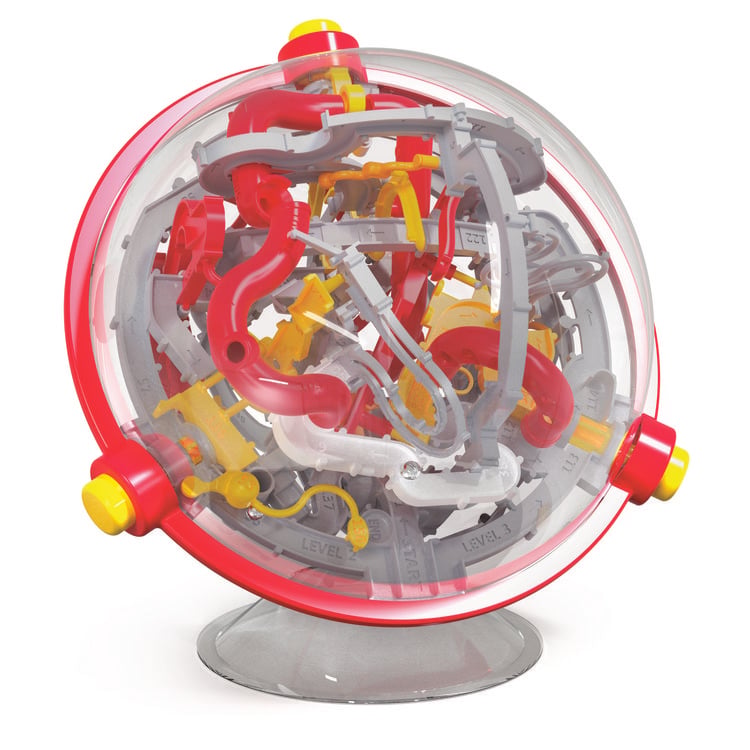 Produktbild: Spin Master Games Perplexus Portal, 3D-Kugellabyrinth mit 150 Hindernissen - und 50+ trickreichen Portal-Passagen - geeignet ab 8 Jahren