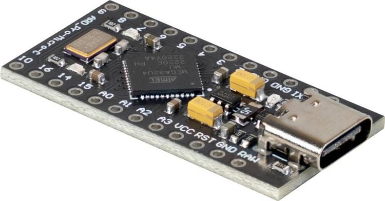 Produktbild: Joy-it ARD-32U4-USB-C Arduino Board ATMega32
