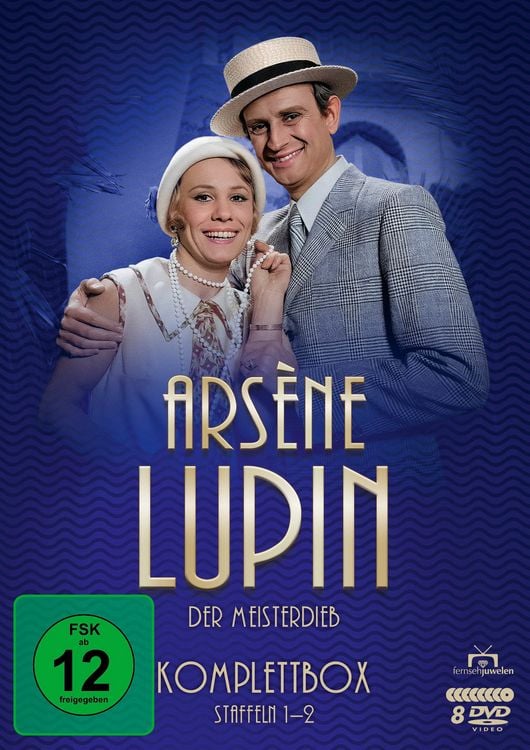 Produktbild: Ars&egrave;ne Lupin - Der Meisterdieb - Komplettbox (Staffeln 1-2) (Fernsehjuwelen) [8 DVDs]