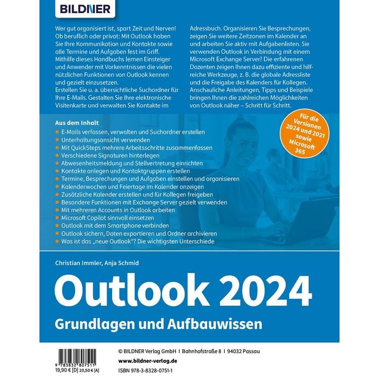 Produktbild: Outlook 2024 - Grundlagen und Aufbauwissen