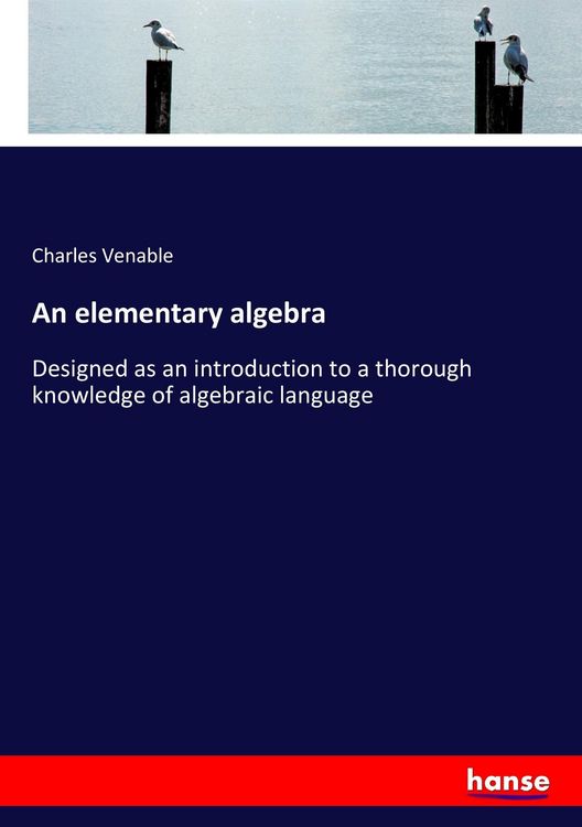 Produktbild: An elementary algebra