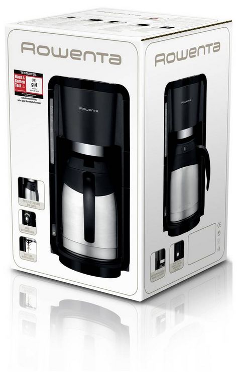 Produktbild: Rowenta CT 3818 Milano Kaffeemaschine Schwarz Fassungsverm&ouml;gen Tassen=10 Isolierkanne