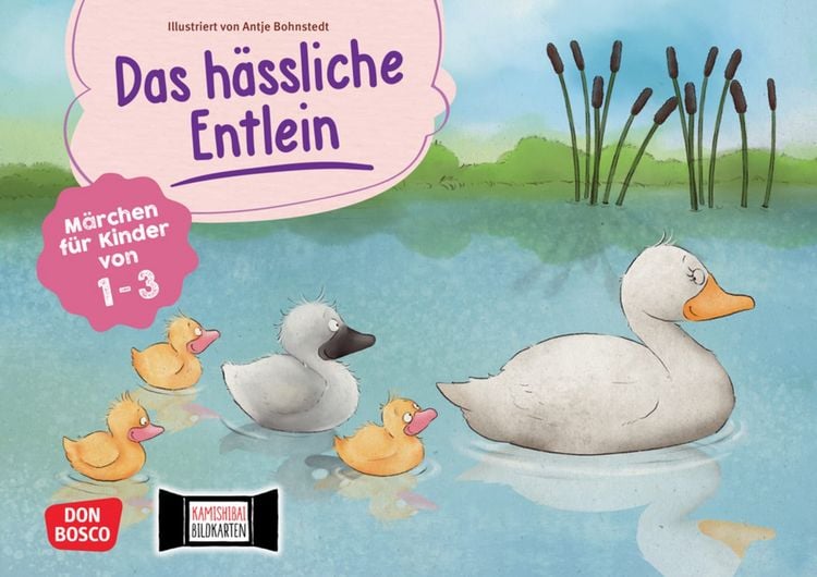 Produktbild: Das hässliche Entlein. Kamishibai Bildkartenset