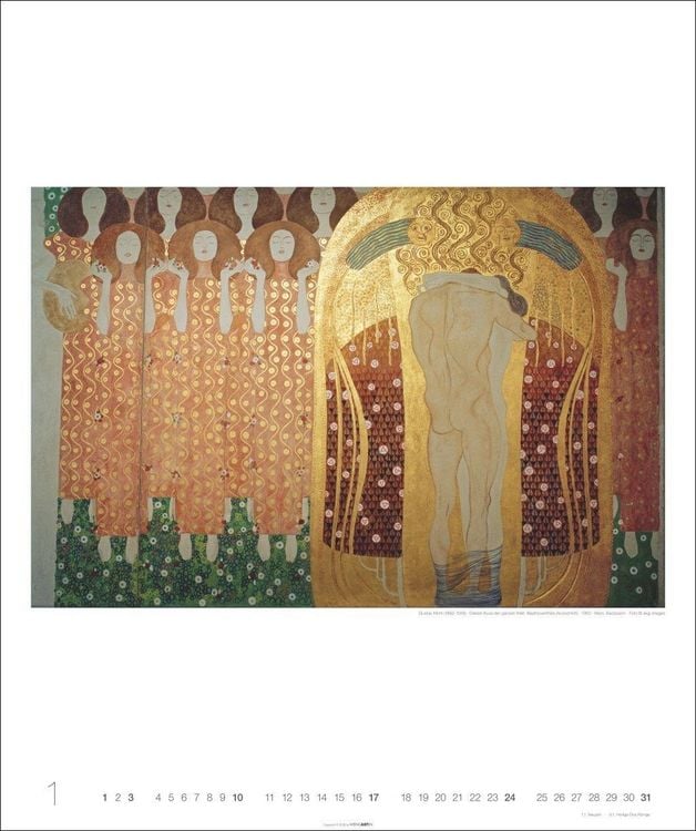 Produktbild: Gustav Klimt Edition Kalender 2027