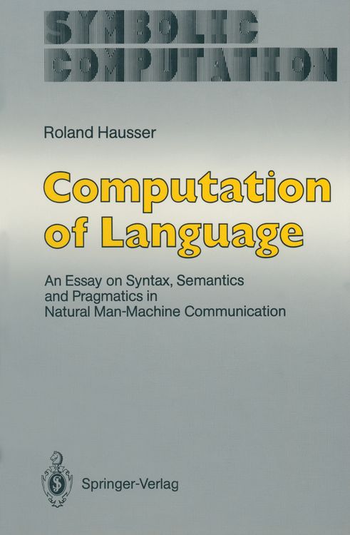 Produktbild: Computation of Language