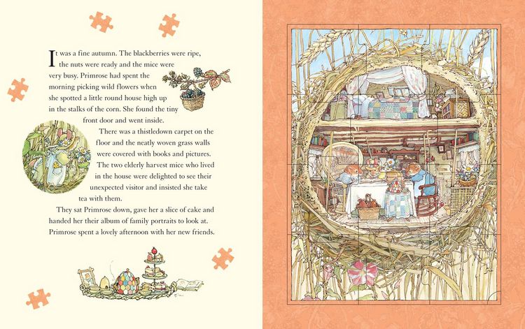 Produktbild: The Brambly Hedge Jigsaw Book