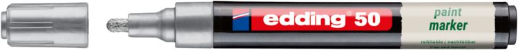 Produktbild: Edding 50 EcoLine 4-50-054 Lackmarker Silber 2 mm, 3mm