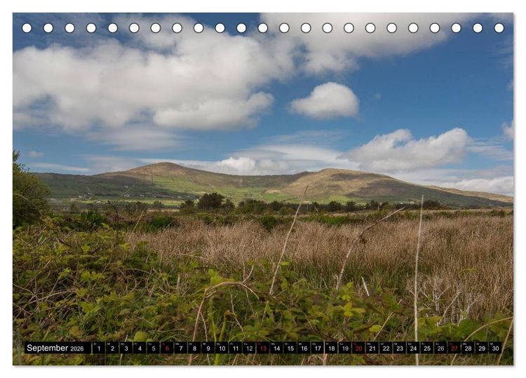 Produktbild: Irland Impressionen S&uuml;dwesten und Westen (Tischkalender 2026 DIN A5 quer), CALVENDO Monatskalender