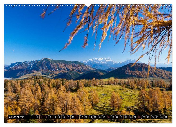 Produktbild: Abtenau im Lammertal (hochwertiger Premium Wandkalender 2026 DIN A2 quer), Kunstdruck in Hochglanz