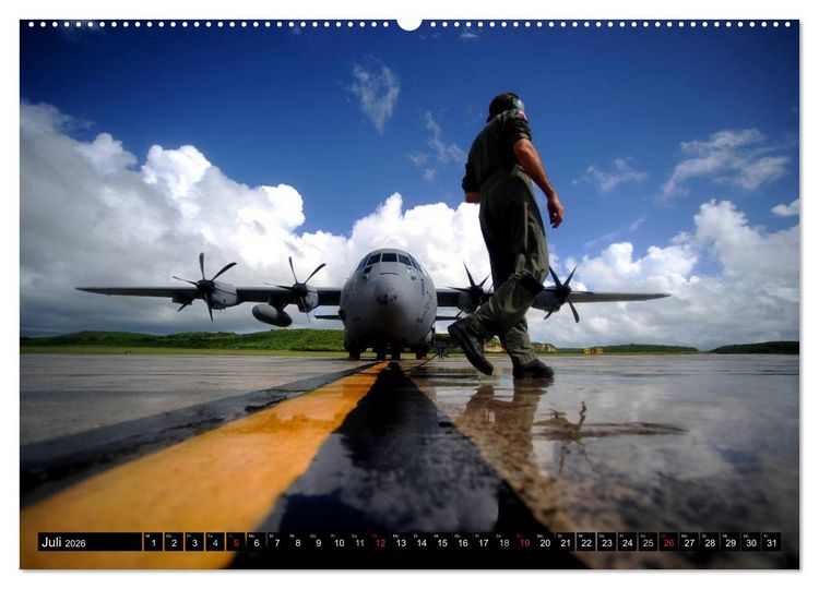Produktbild: Kampfjets &bull; U.S. Aircraft (Wandkalender 2026 DIN A2 quer), CALVENDO Monatskalender