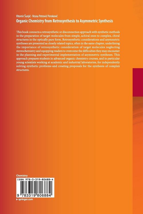 Produktbild: Organic Chemistry from Retrosynthesis to Asymmetric Synthesis