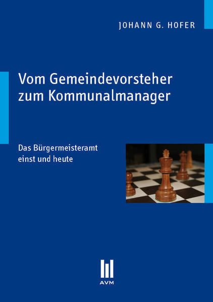 Produktbild: Vom Gemeindevorsteher zum Kommunalmanager