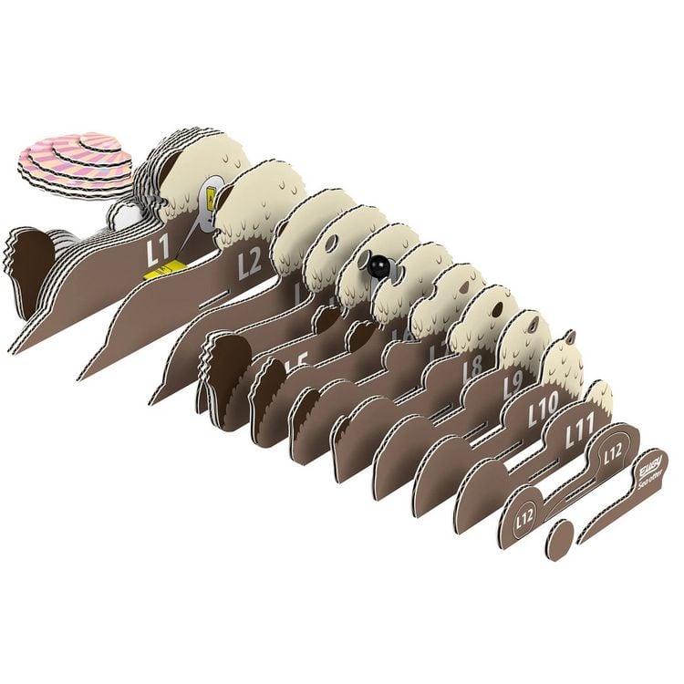 Produktbild: EUGY - 3D Bastelset Seeotter