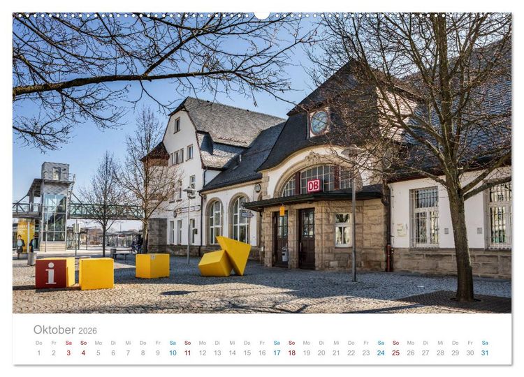 Produktbild: Sonneberg - Spielzeugstadt im Th&uuml;ringer Wald (Wandkalender 2026 DIN A2 quer), CALVENDO Monatskalender