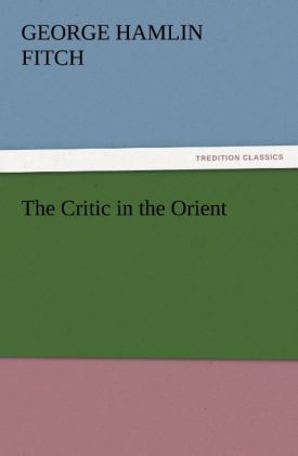 Produktbild: The Critic in the Orient