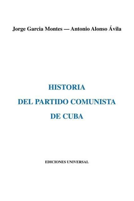 Produktbild: Historia Del Partido Comunista De Cuba