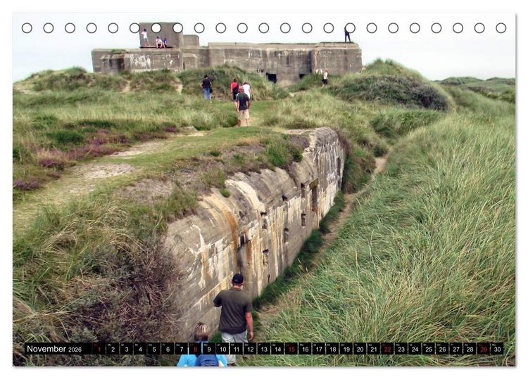 Produktbild: J&uuml;tland in D&auml;nemark - Von Henne Strand bis Blavand (Tischkalender 2026 DIN A5 quer), CALVENDO Monatskalender