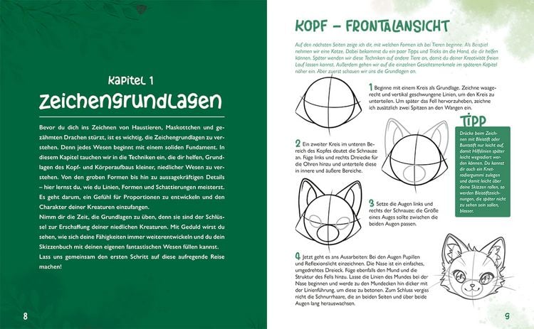 Produktbild: Niedliche Tiere zeichnen