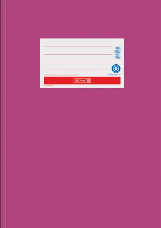Produktbild: Brunnen Hefth&uuml;lle A4, Papier extrastark, pink