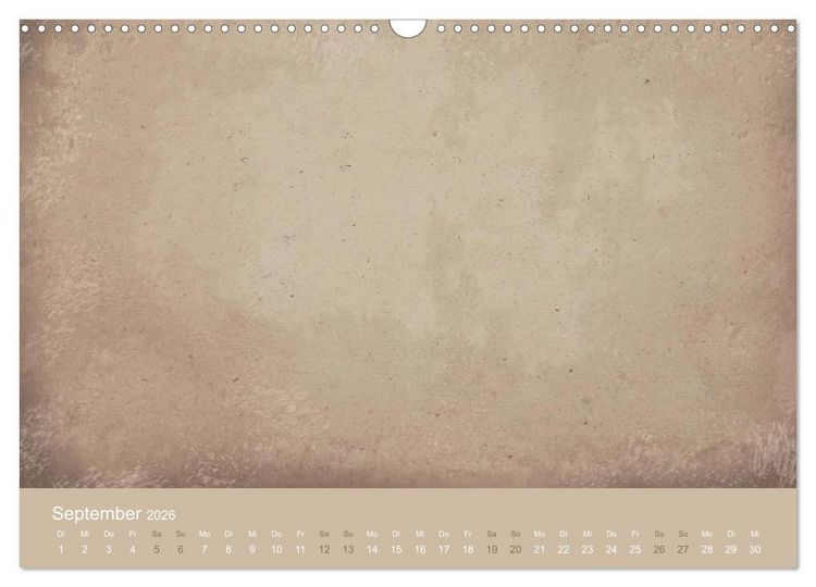 Produktbild: Vintage DIY Bastel-Kalender (Wandkalender 2026 DIN A3 quer), CALVENDO Monatskalender