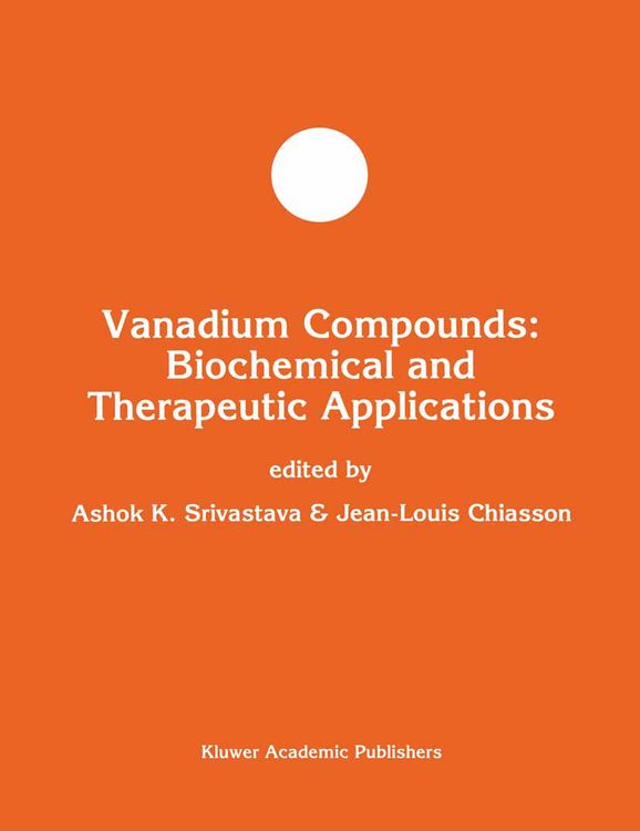 Produktbild: Vanadium Compounds: Biochemical and Therapeutic Applications