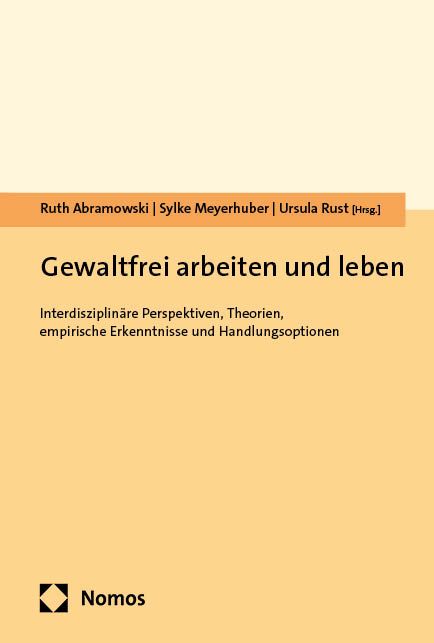 Produktbild: Gewaltfrei arbeiten und leben