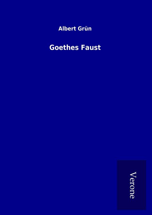 Produktbild: Goethes Faust