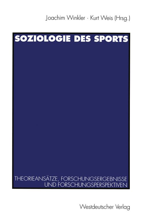 Produktbild: Soziologie des Sports